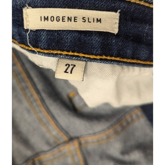 Imogene + Willie Imogene Slim Dark Wash Jeans Size 27 - Picture 5 of 9